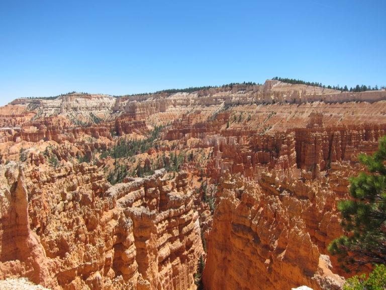 panoramic view of Bryce Canyon